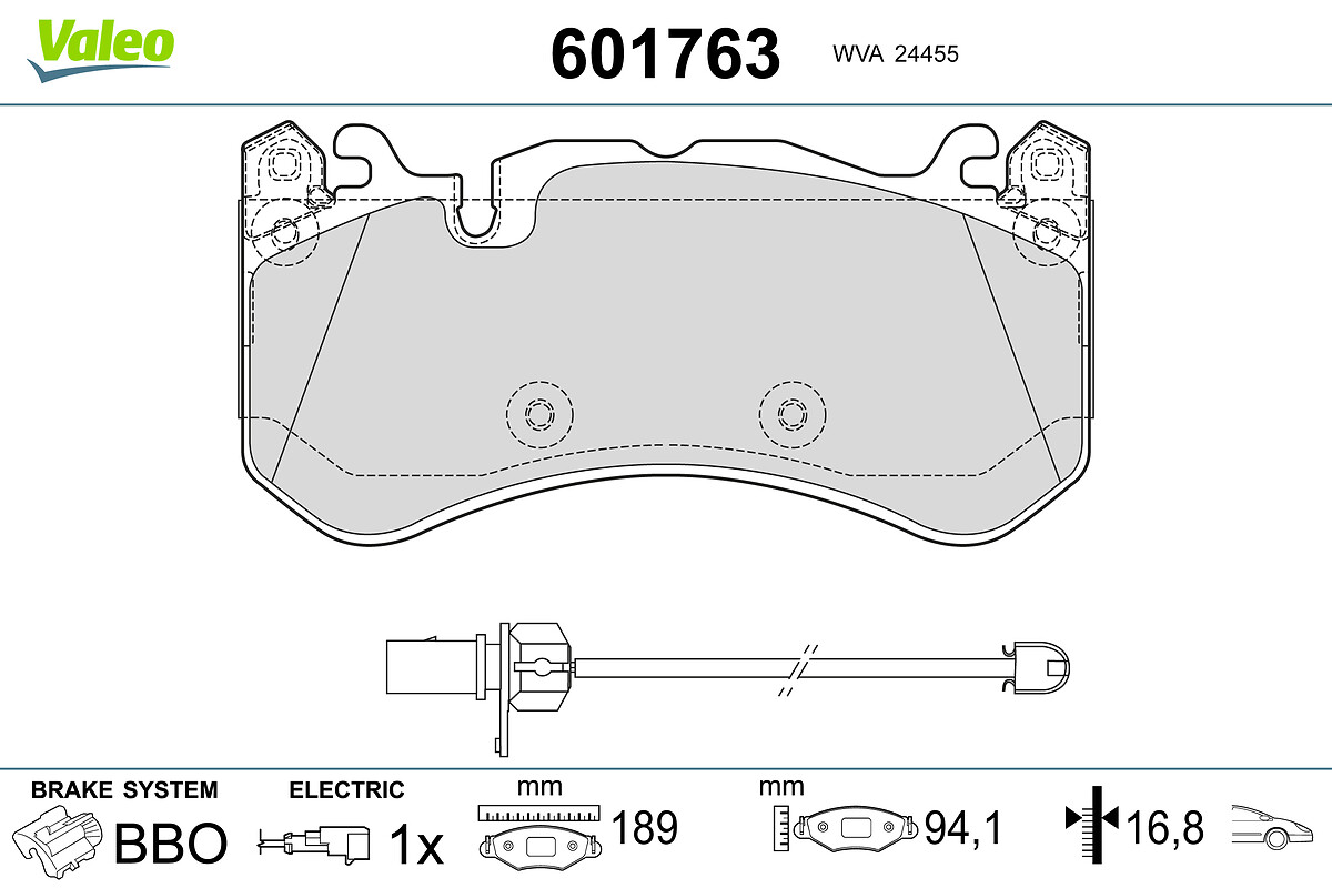 BRAKE PADS AUDI A6 A7 SPORTBACK FR
